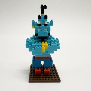 Japanese Nanoblock Micro Mini Building Blocks Figure Genie Disney' Aladdin.